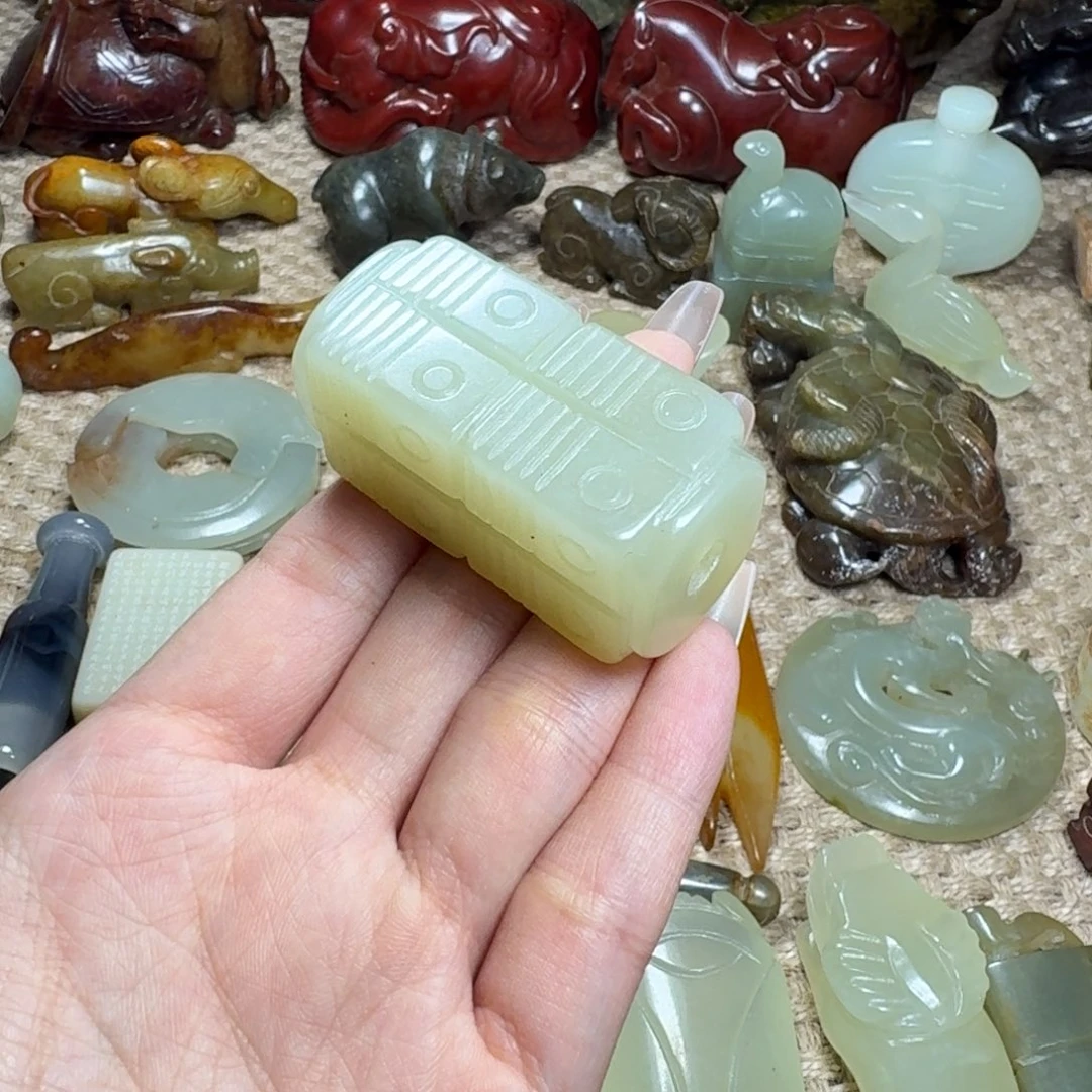 白玉菩提吊坠挂件