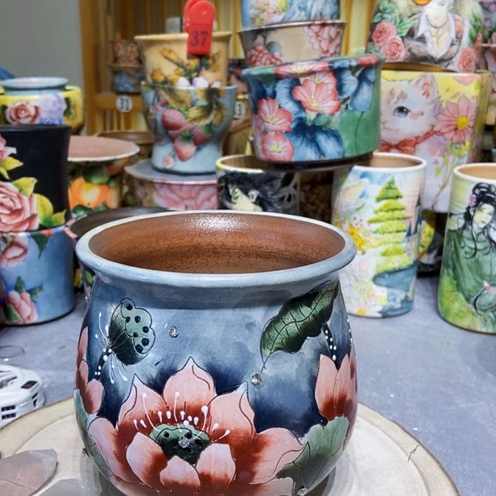 景德镇艺术手绘作品