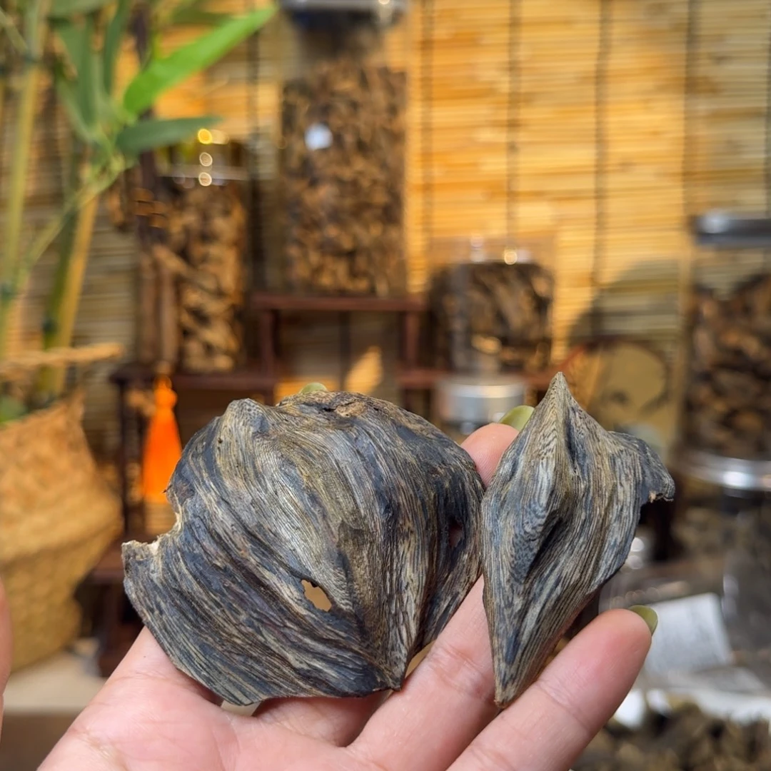 沉香沉香碎屑沉香虎斑棋9g