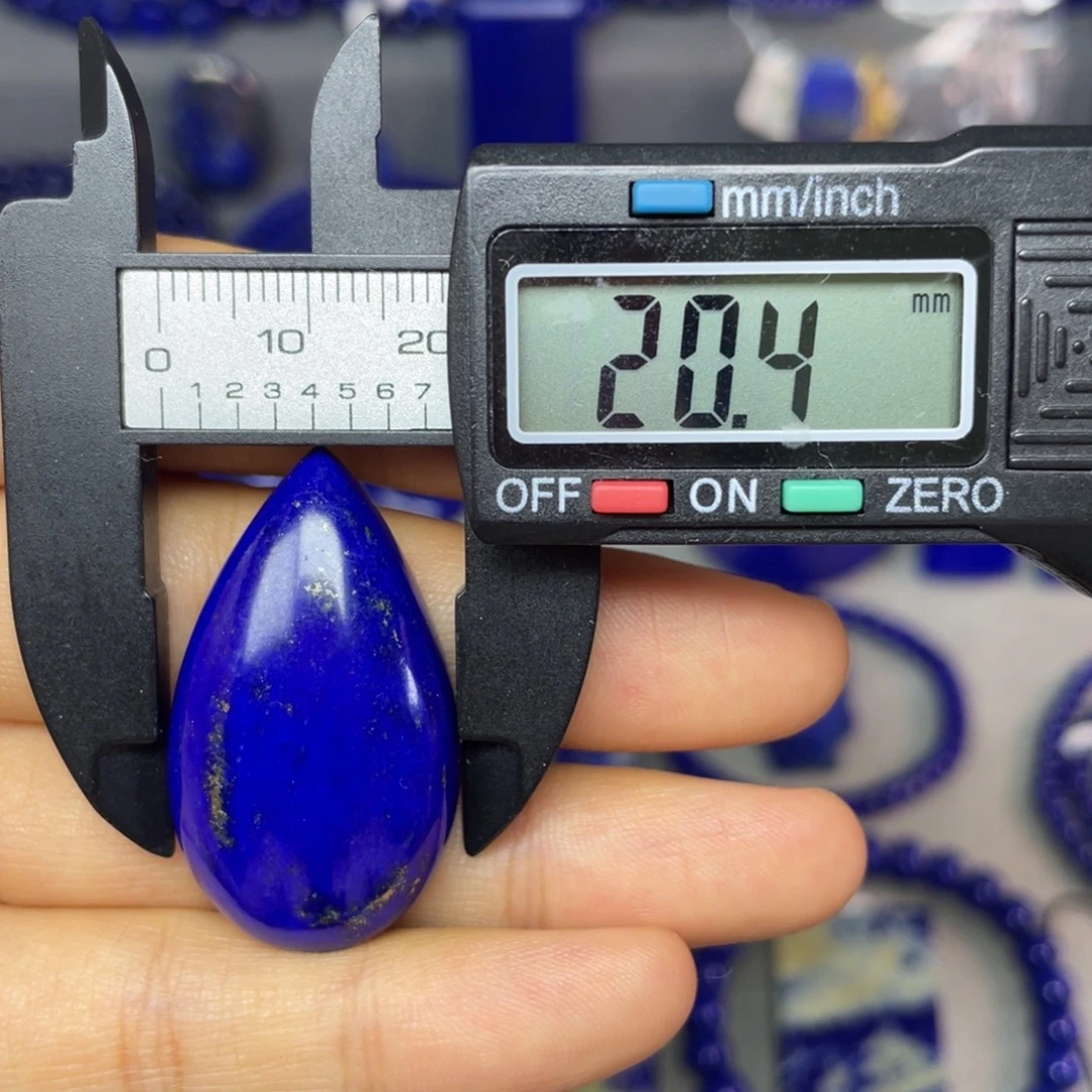未镶嵌青金石20×35mm水滴吊坠