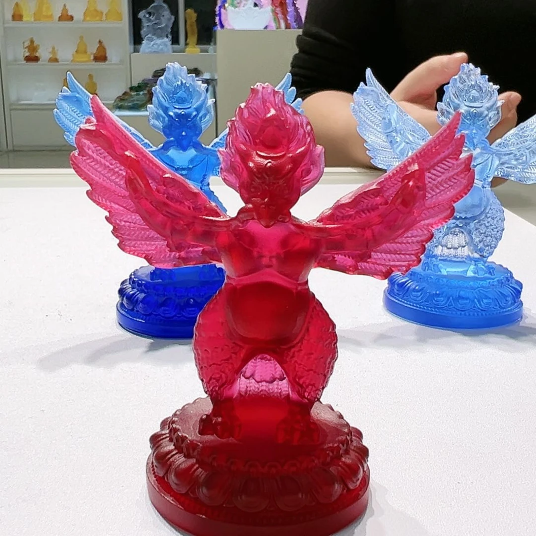 【闪购商品】手工艺品琉璃大鹏鸟