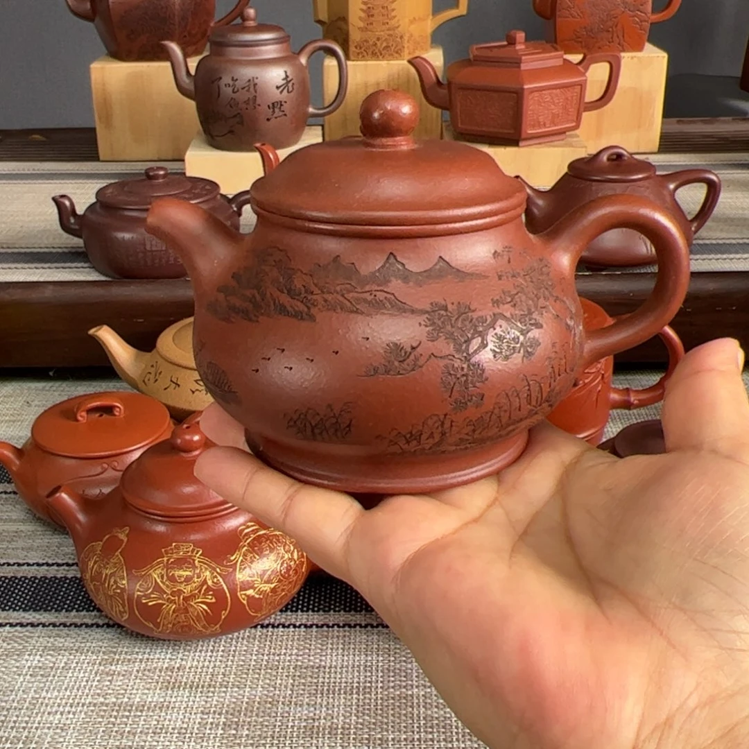 茶壶紫砂Z*L潘壶底槽清