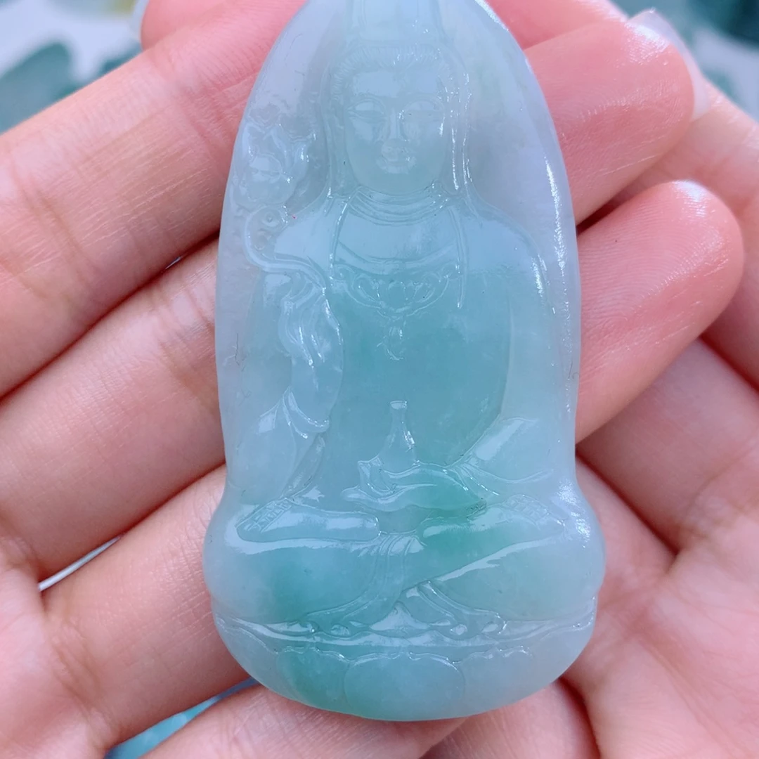 未镶嵌定制翡翠素衣