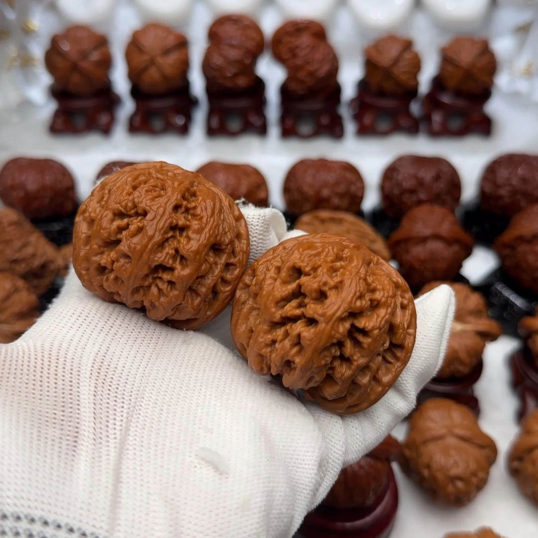 吊坠文玩核桃46球筋