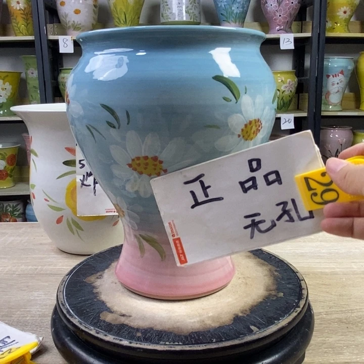 景德镇高温陶瓷花盆