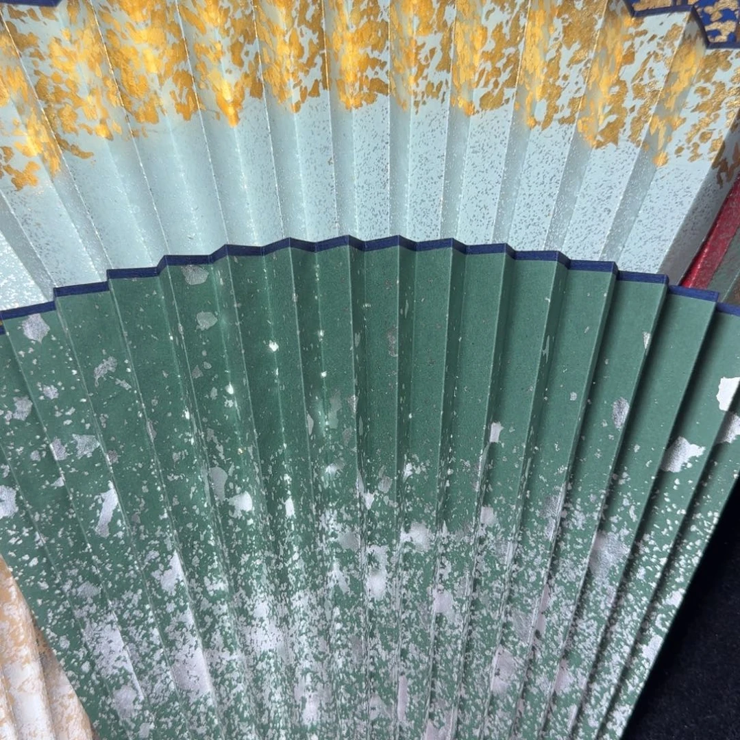 扇子95 16 2.0 水绿色 绿色