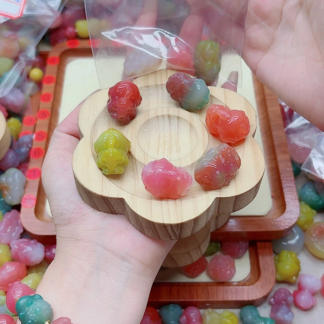 玛瑙/玉髓手链未镶嵌s****ッ盐源9