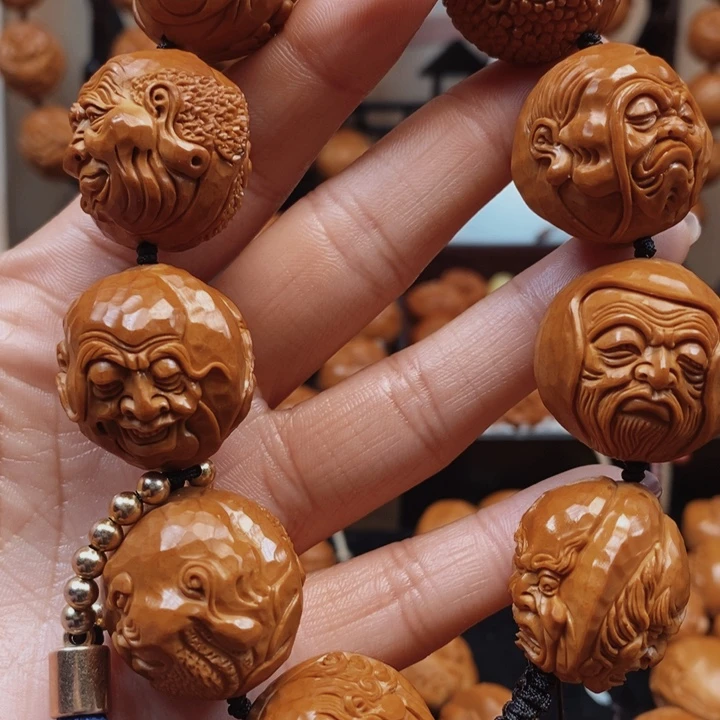 橄榄核手串/手链钻石面罗汉2.5