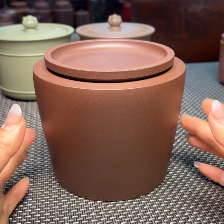 紫砂茶叶罐中高端紫砂茶叶罐