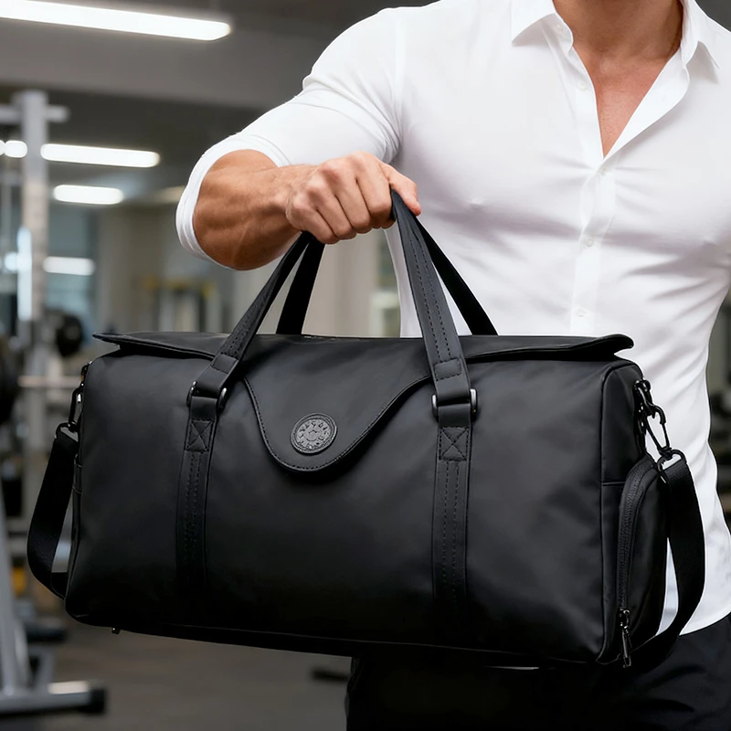 短途旅行包出差行李袋大容量干湿分离健身包运动鞋仓手提包潮包袋