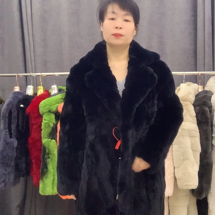 西服领长款保暖外套