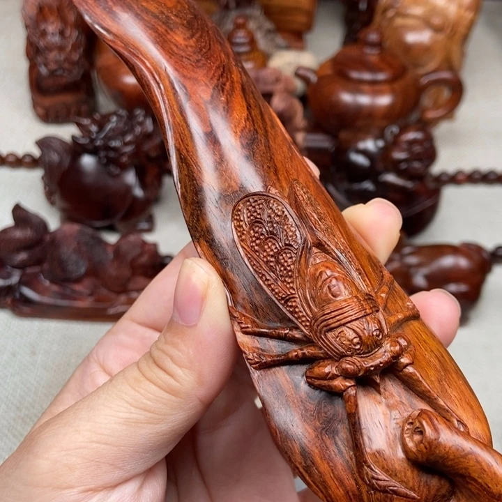 黄花梨/降香黄檀把件47.6克左右