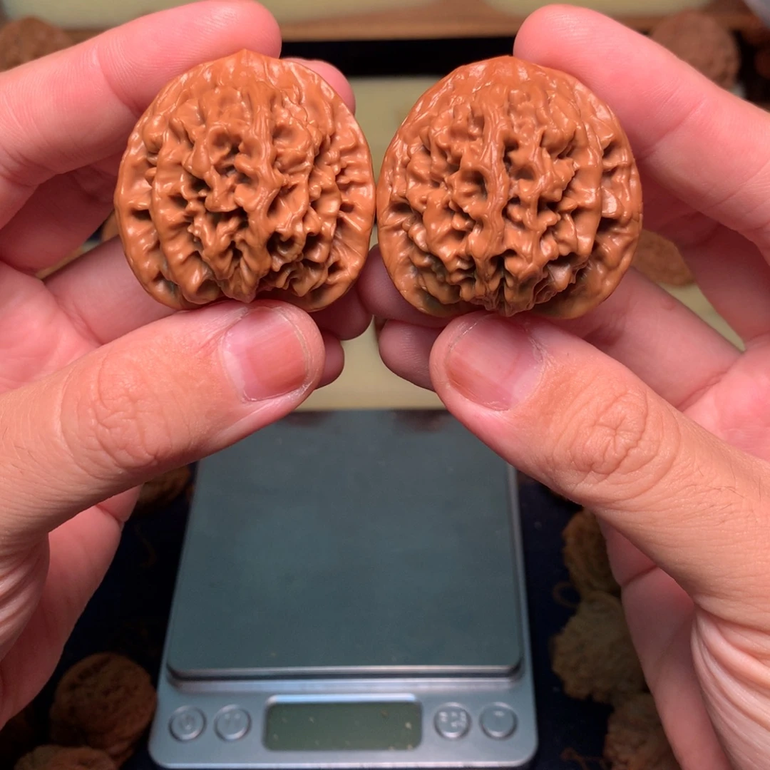 晖***吊坠文玩核桃40秦岭秦闷全品