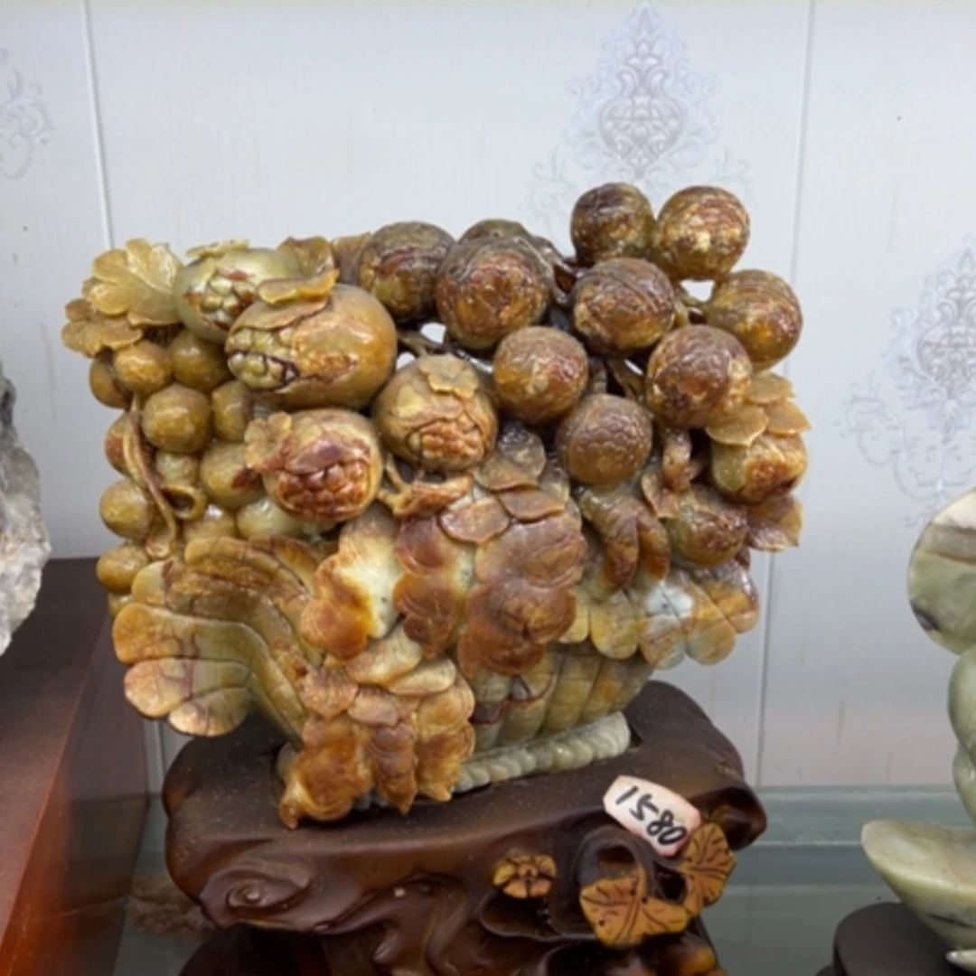 【闪购商品】玉小*哥家居摆件硕果累累