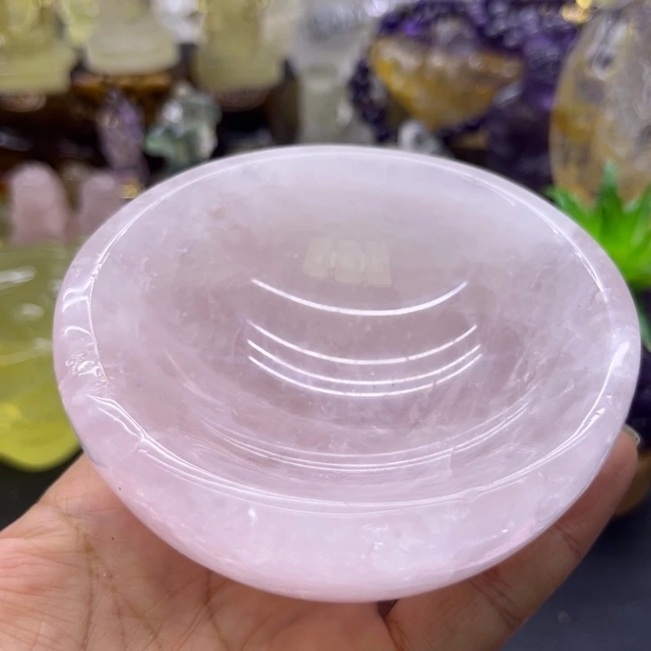 珠宝半成品水晶未镶嵌摆件