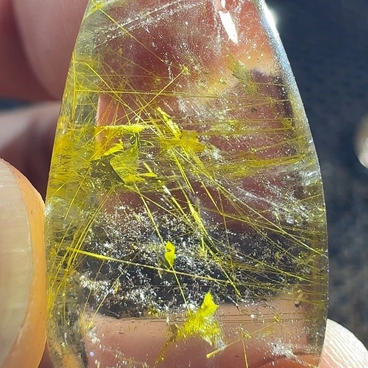 平***静吊坠(不含链)发晶未镶嵌你