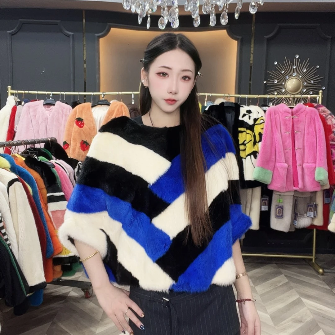 冬季新款时尚水貂
