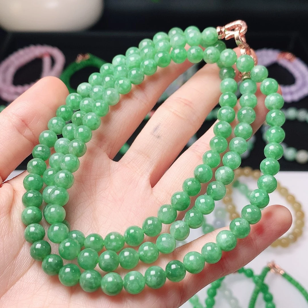 翡翠未镶嵌手链翡翠