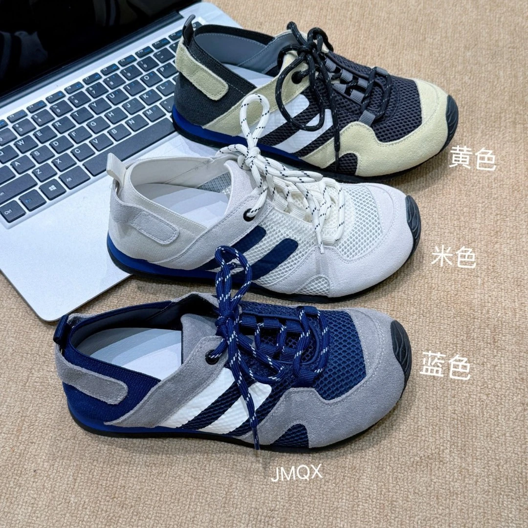【女鞋】-韩版阿甘鞋轻便拼色运动休闲鞋运动鞋透气防滑德训鞋