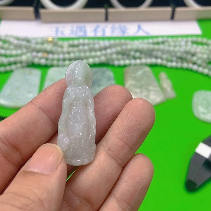 翡翠未镶嵌挂件挂件