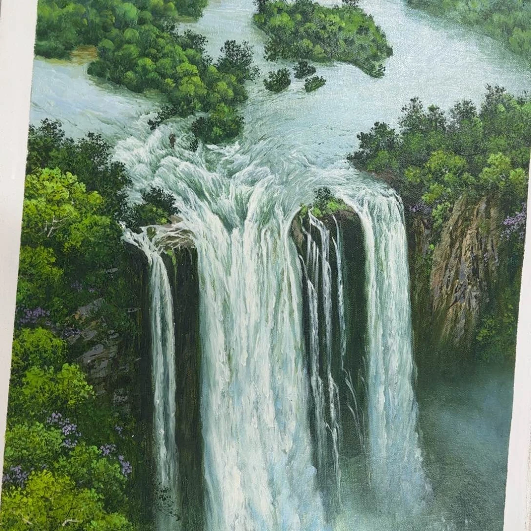 油画加油加油努力加油加油