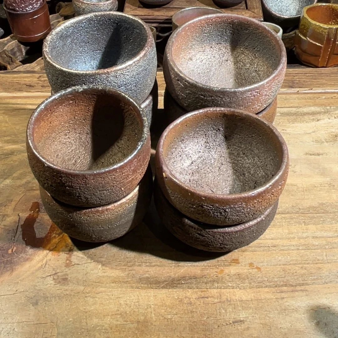 杯譶****）云南陶泥高温柴烧