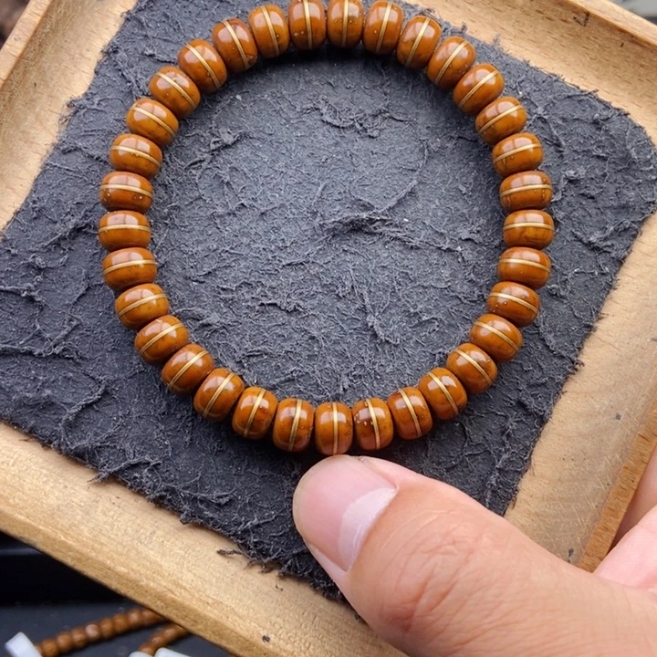 手串紫金鼠8.8mm天花板一线天