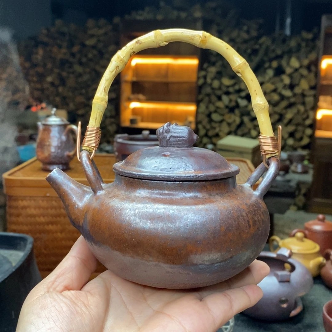 紫砂柴烧紫砂茶具