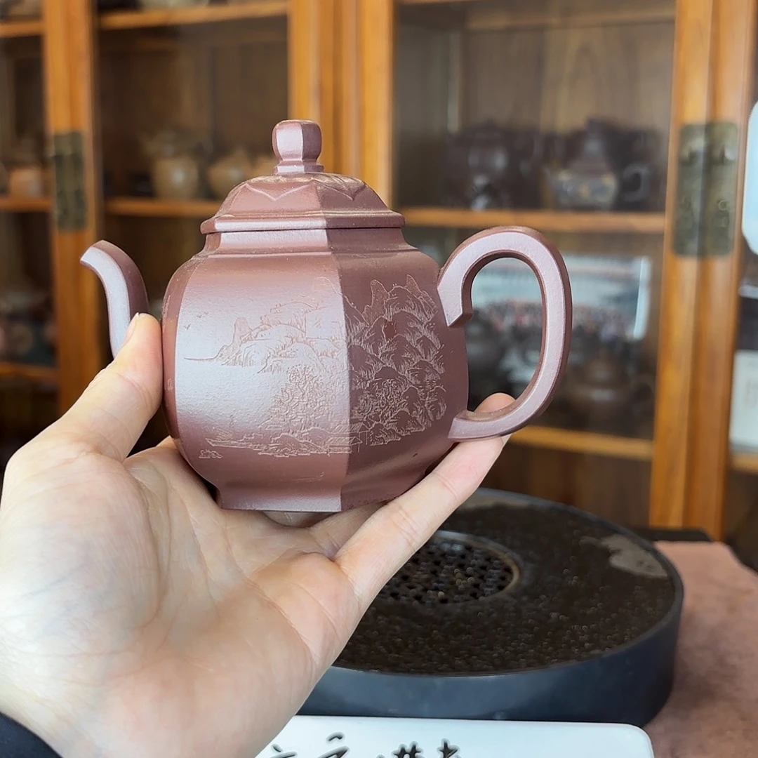 紫砂茶壶周丽君老师紫砂壶