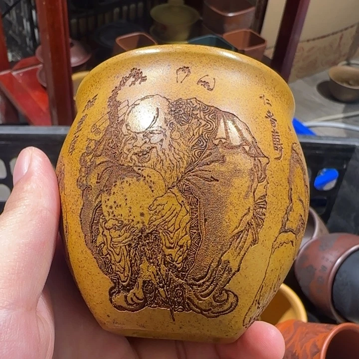 茶杯紫砂全手工紫砂