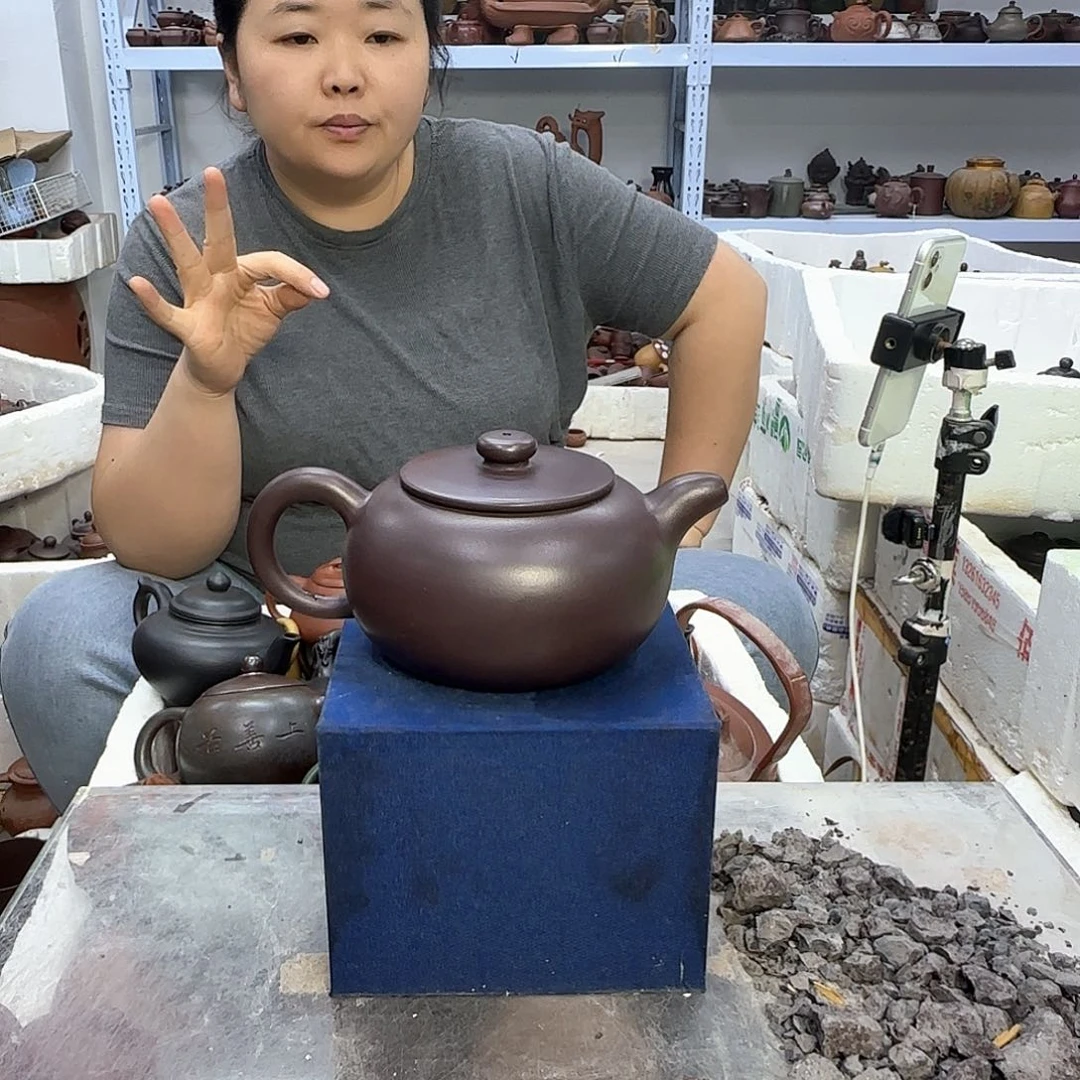 茶壶紫砂宜兴紫砂壶瑕疵