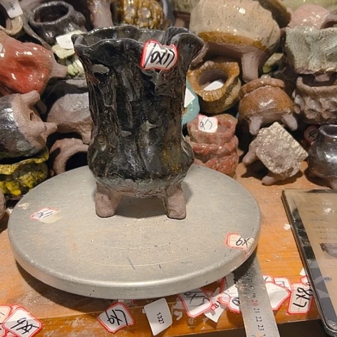 粗陶花盆制作就这样了么