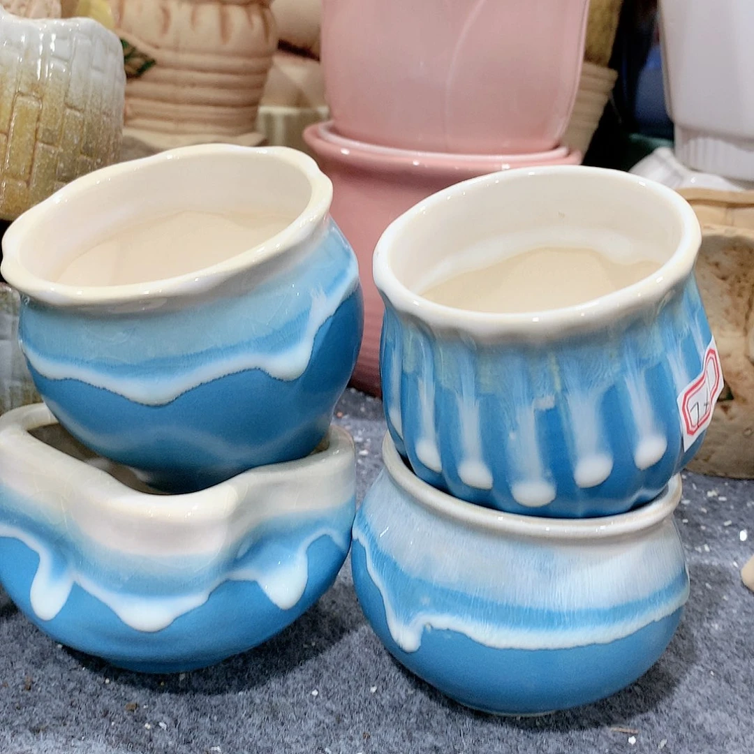 陶瓷陶瓷多肉花盆特价