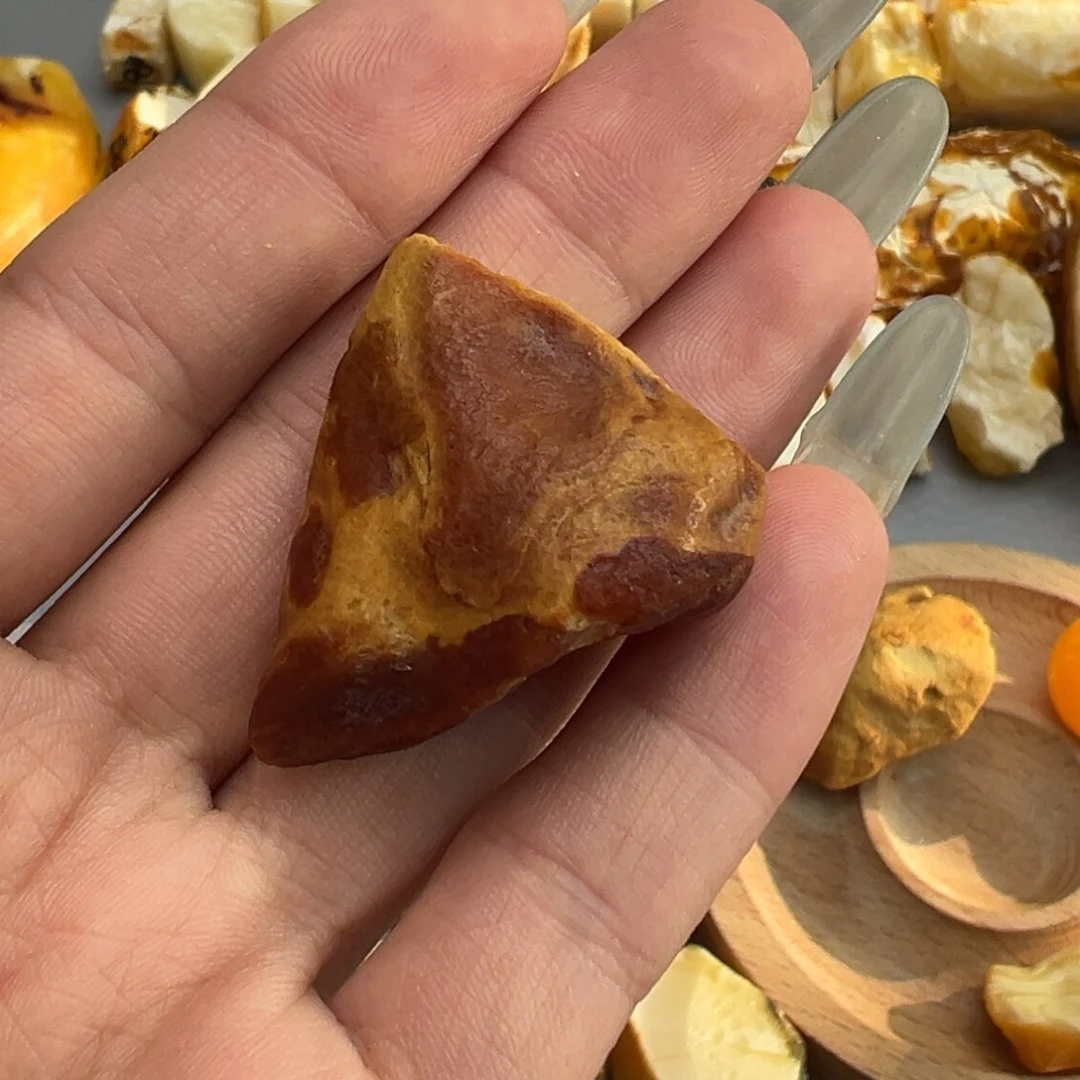 定制琥珀未镶嵌娱*哥蜜蜡