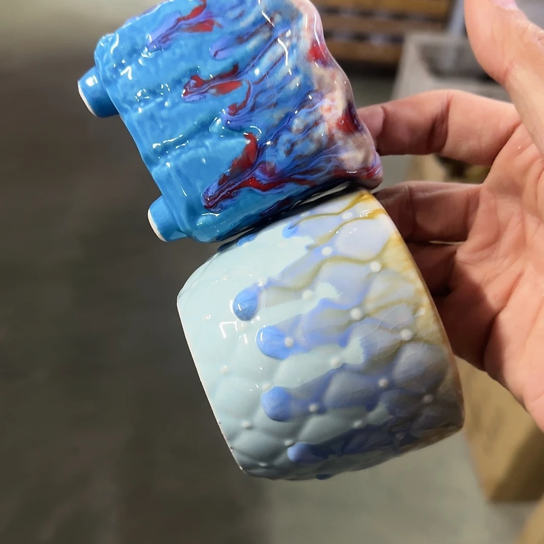 陶瓷2个··订单自动合并·口径误差0.5左右··