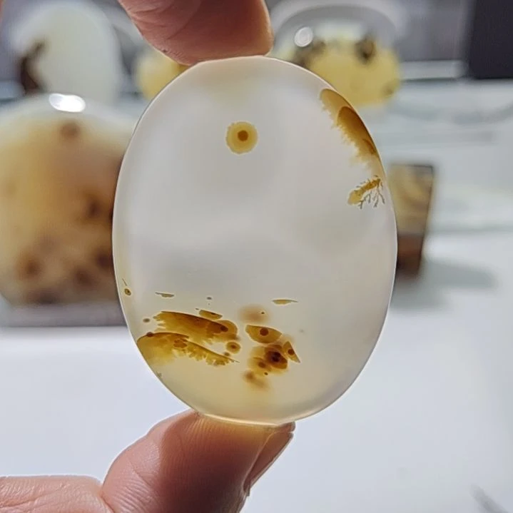 玛瑙/玉髓未镶嵌吊坠(不含链)75号