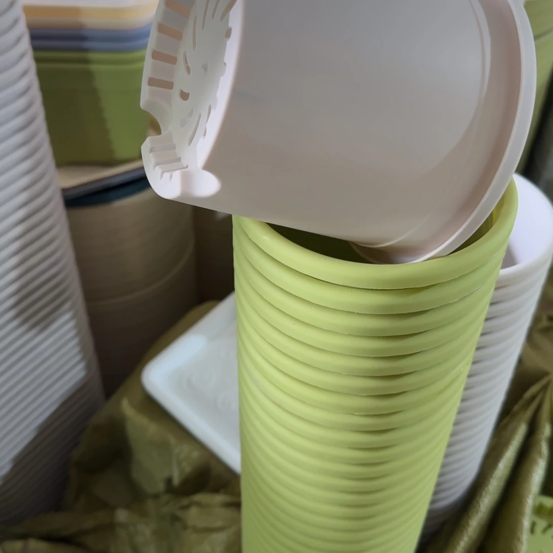 口径14带拖灰白10套