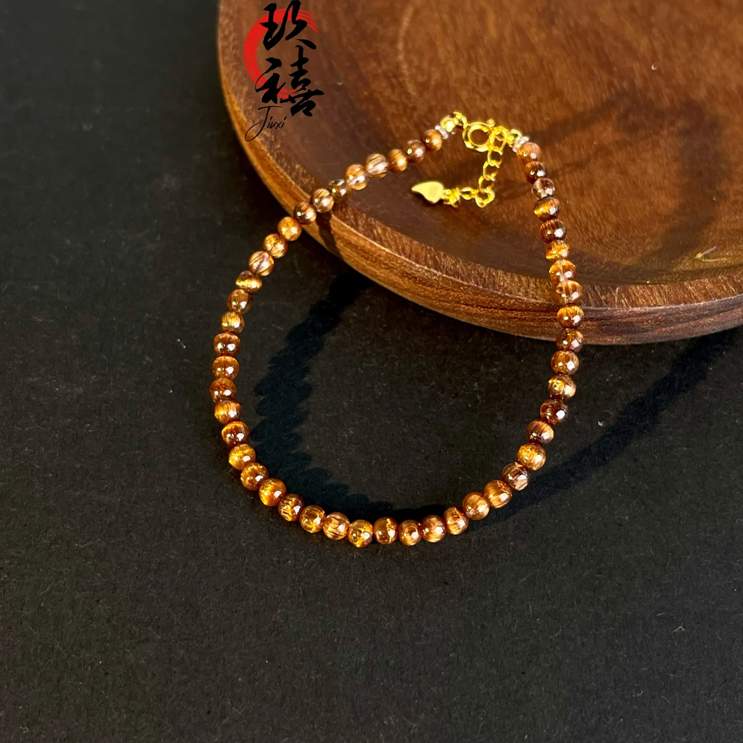 【二妹推荐】毕业猫眼铜顺发手链  0400 B50202502 多样性发一