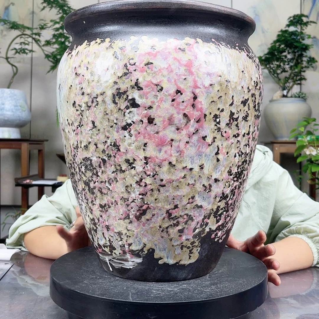 紫砂花盆王嫂花盆直播0607-1551高33口25