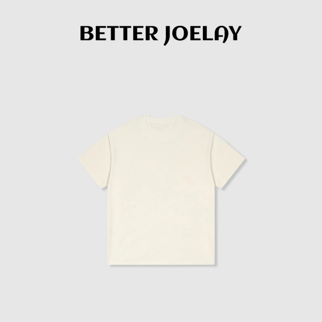 BETTER JOELAY -小版【晓梦不觉】百搭时尚微宽松短袖T恤Z0736
