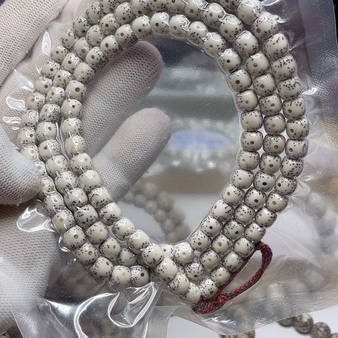 吊坠星月菩提8/7原生态大眼通体108长串