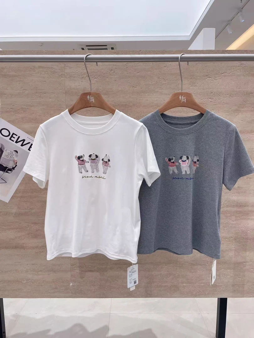 8507轩尚女装“三只毛熊爱跳舞T恤”