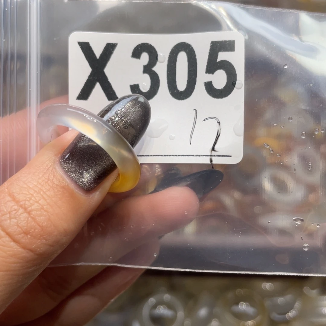 玛瑙/玉髓未镶嵌戒指505