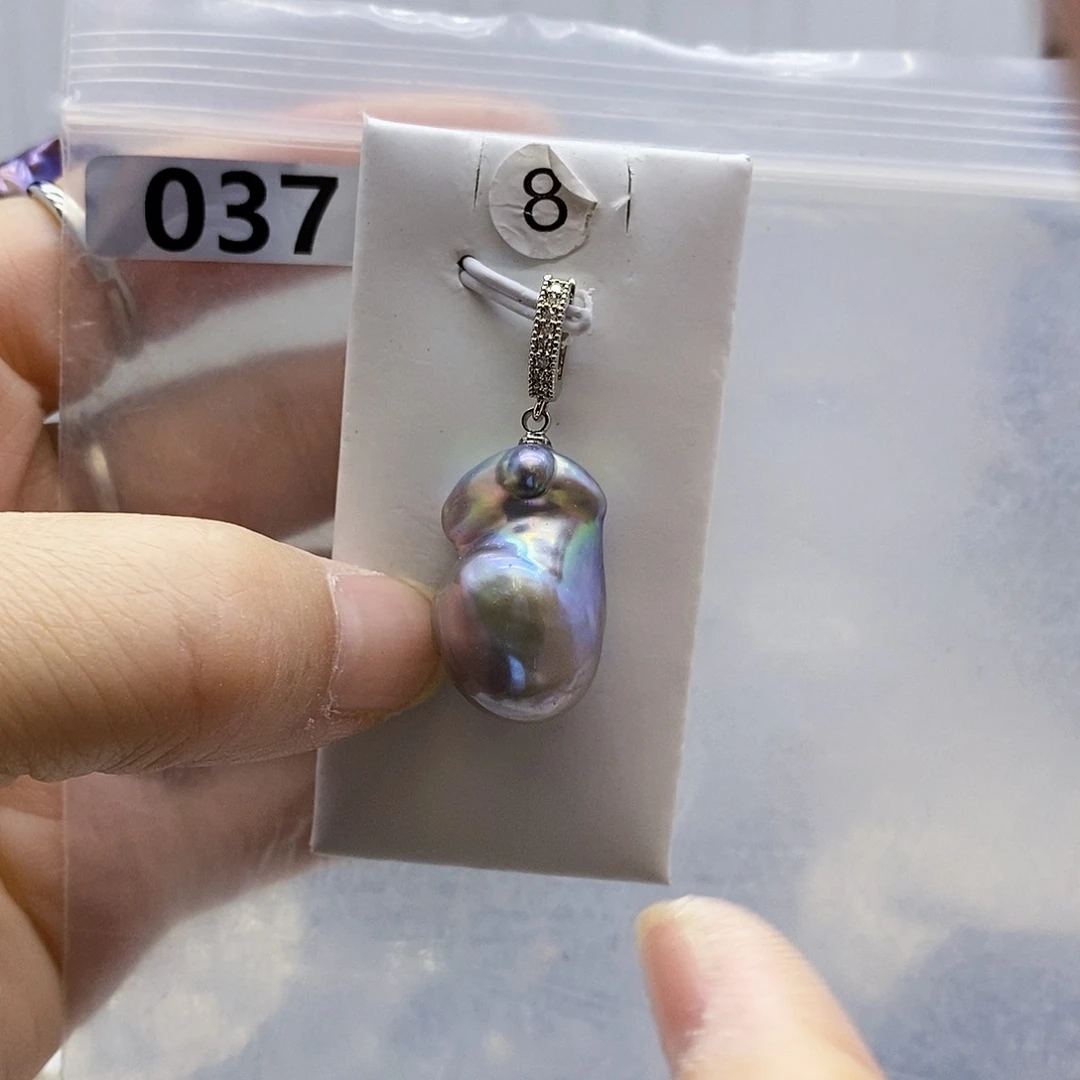颈饰合金淡水珍珠