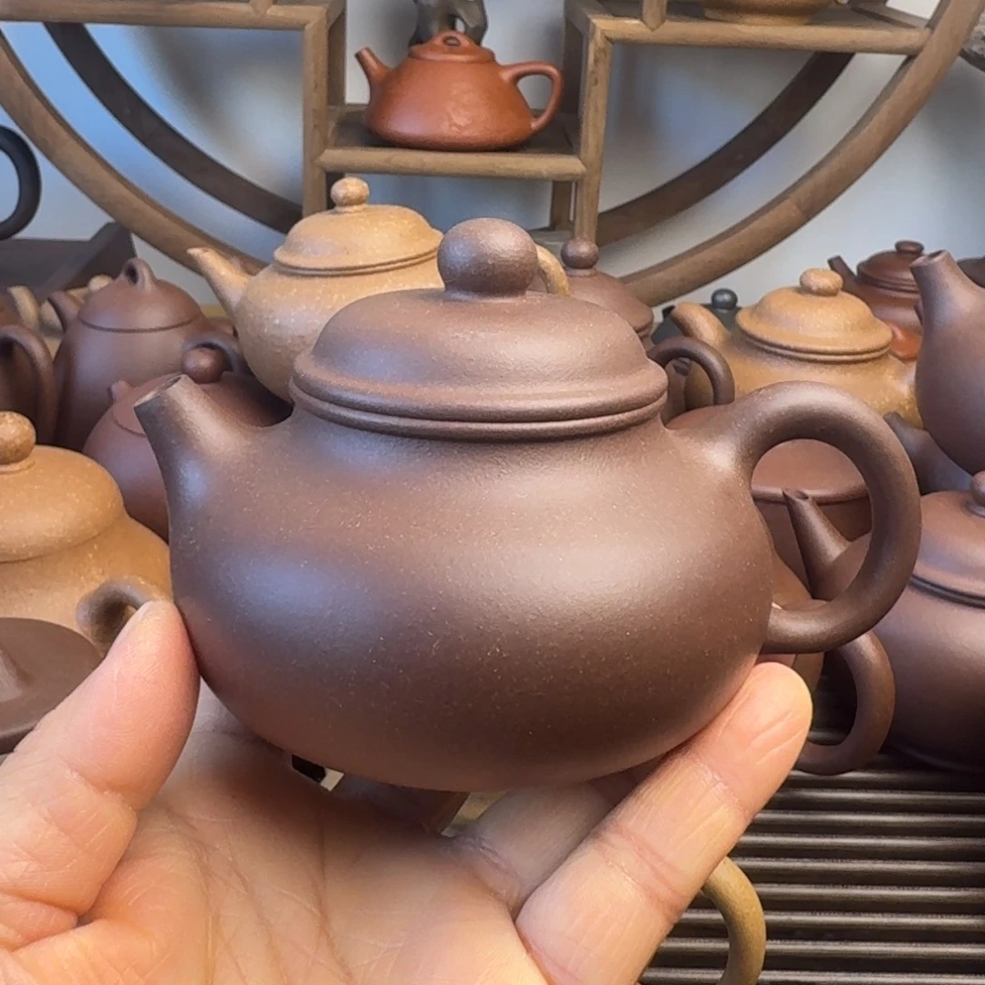 紫砂茶壶190cc容天嫩底槽清