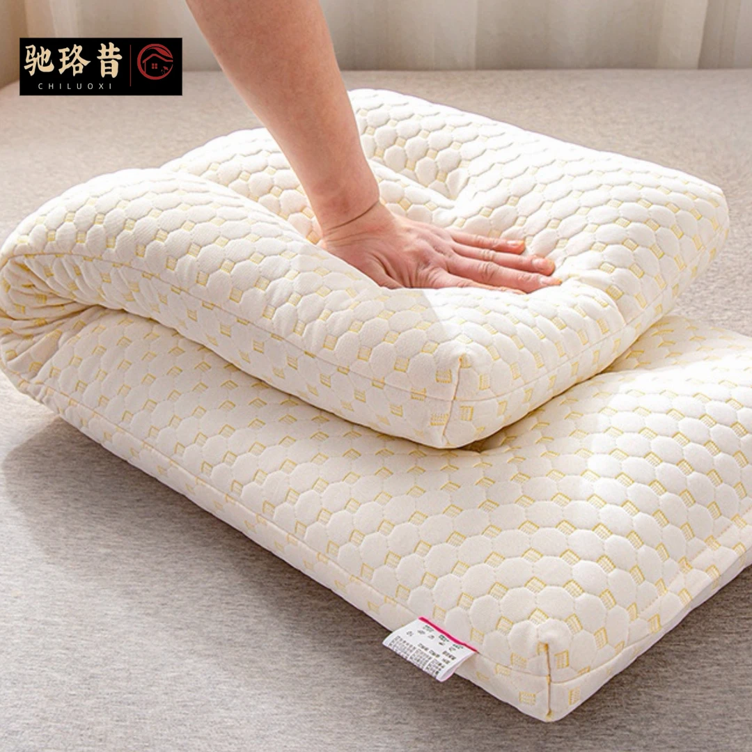 双人长枕头加长条枕芯针织按摩长枕头低枕矮枕夫妻情侣双人成人