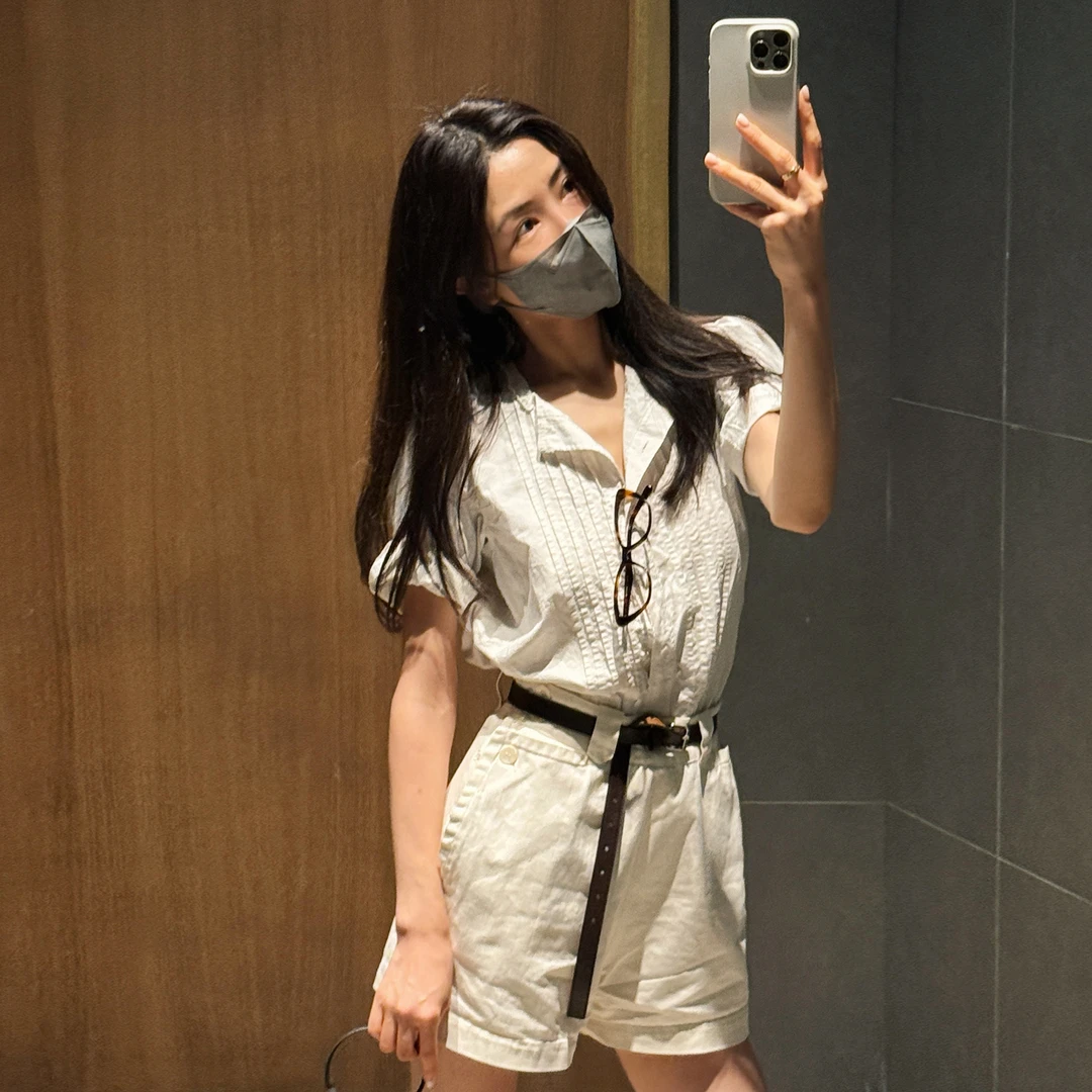 ROMI STUDIO"中古腔调"高支长绒棉复古刺绣洗水衬衫 RWCRSY4584