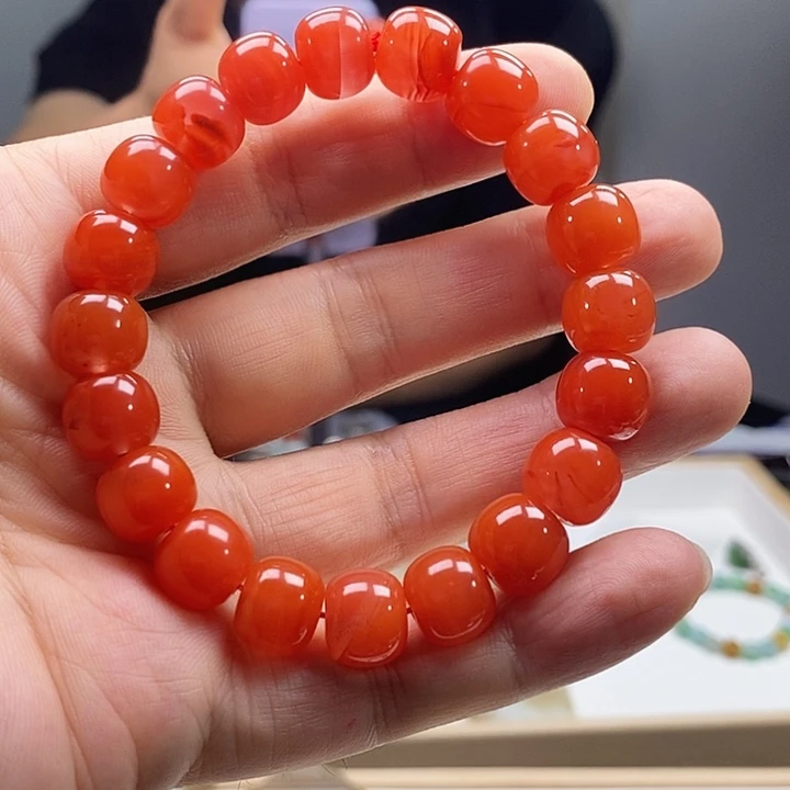 未镶嵌手链南红玛瑙