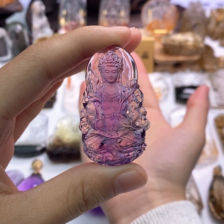 水晶颈饰未镶嵌M****n定制