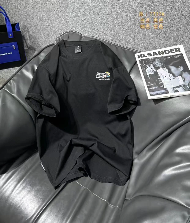 2025新款时尚百搭男女同款短袖7733